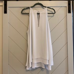 Chic Flowy White Blouse